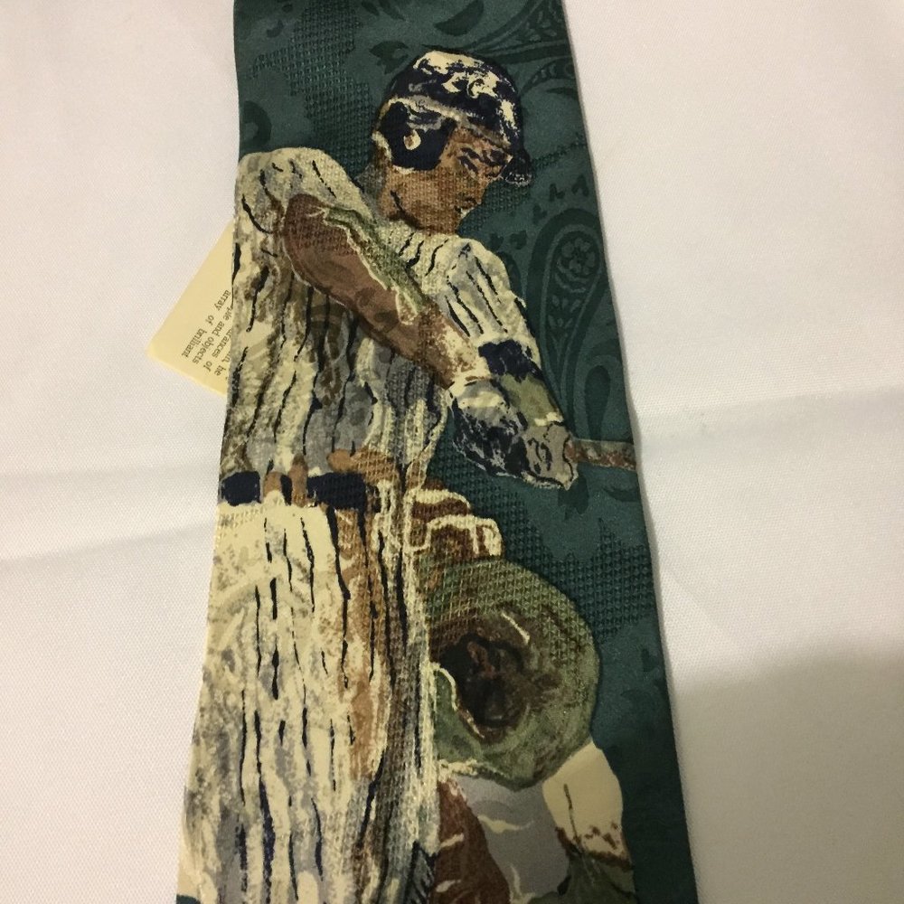 Vintage Baseball Necktie